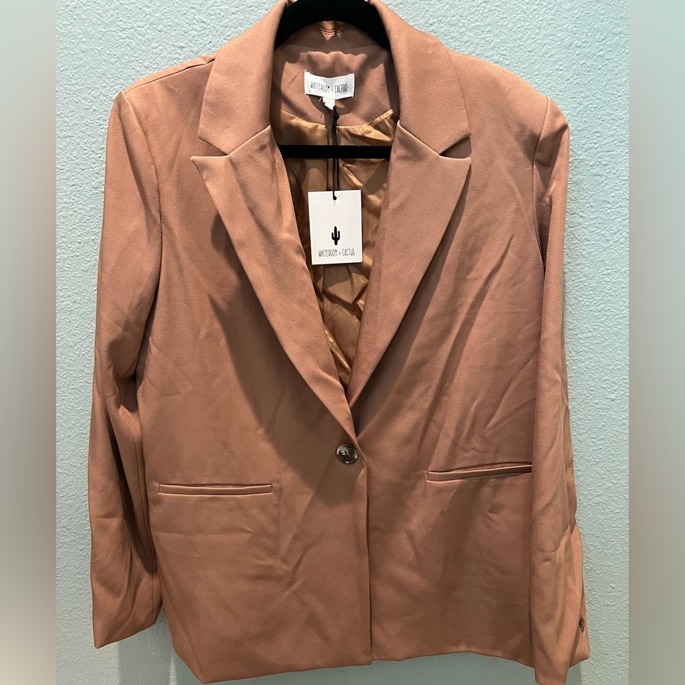 Vici Whiteroom and Cactus Blazer Large NWT
